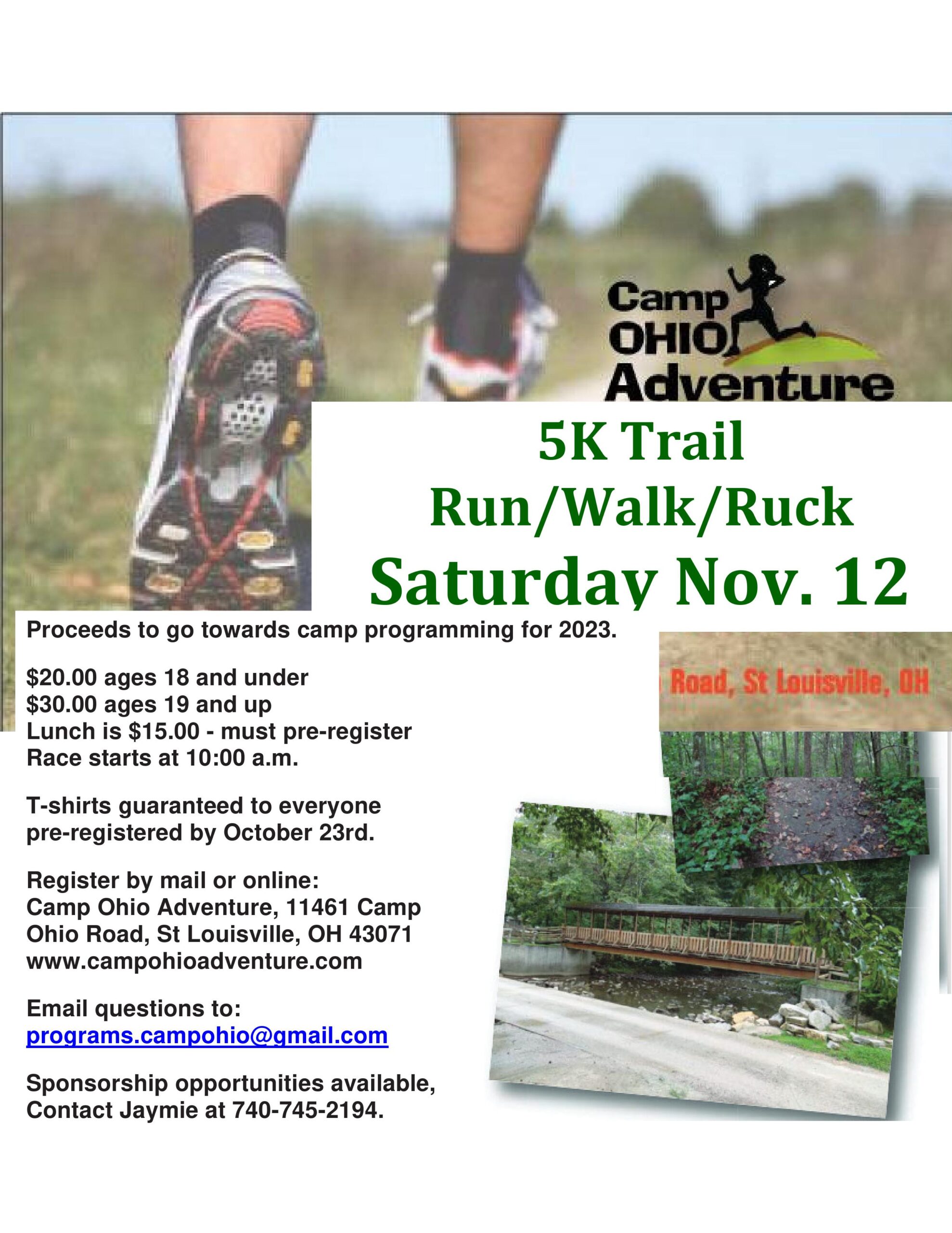 5K TRAIL RUN/WALK/RUCK
